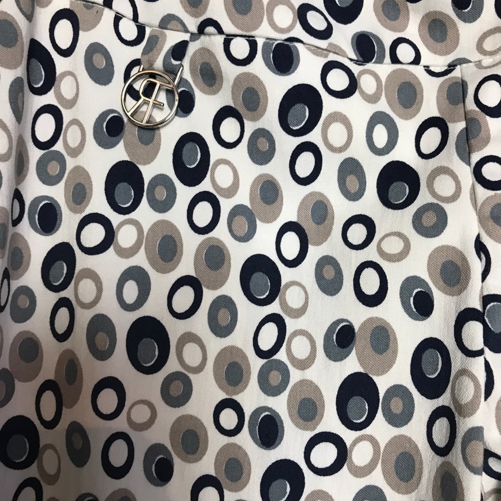 Ankle Pant: Circle Pattern